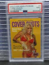 2002 Fleer WWE Absolute Divas Torrie Wilson Cover Shots Rookie RC #7 PSA 9 MINT for sale  Shipping to South Africa