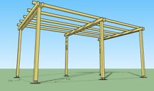 Pergola libera 3x5 usato  Padova