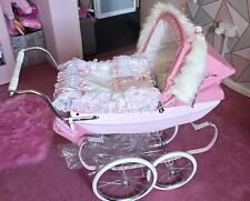 silver cross dolls pram basket for sale  IPSWICH