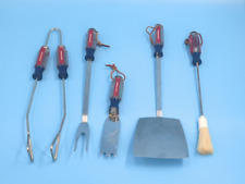 Craftsman 5 peças churrasqueira conjunto de ferramentas de cozinha aço inoxidável feito nos EUA comprar usado  Enviando para Brazil