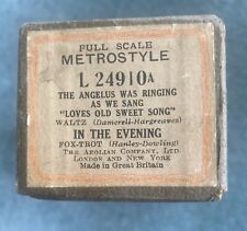 Aeolian pianola roll for sale  PLYMOUTH