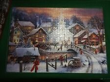 Puzzle village neige d'occasion  Saint-Denis-de-l'Hôtel