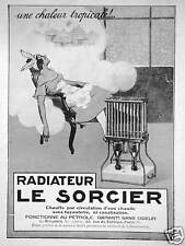 Publicité radiateur sorcier d'occasion  Compiègne