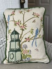 Vintage needlepoint oriental for sale  Shipping to Ireland