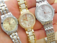 Używany, FOSSIL CASIO SHEEN & SKONDA Damski designerski zegarek na rękę x 3 na sprzedaż  Wysyłka do Poland