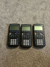 Usado, Lote de 3 calculadoras gráficas Texas Instruments TI-83 Plus testadas comprar usado  Enviando para Brazil