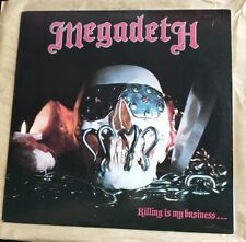 Megadeth - Killing Is My Business..., LP de Vinil, Combat 1985, quase perfeito comprar usado  Enviando para Brazil