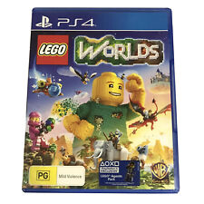 LEGO WORLDS PS4 Completo con Lego Manual Videojuego Mercancía Coleccionable segunda mano  Embacar hacia Argentina