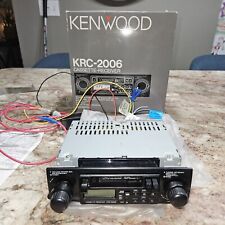 Cassete e receptor estéreo veicular vintage Kenwood KRC-2006, usado comprar usado  Enviando para Brazil