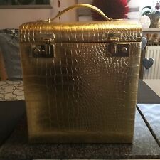 Schmuckkoffer groß gold gebraucht kaufen  Biberbach