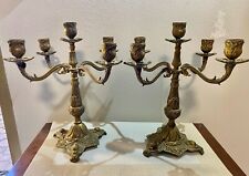 Vintage coppia candelabri usato  Casalgrande