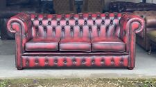 Stunning oxblood seater for sale  HOVE