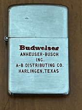 Budweiser beer zippo for sale  Andover