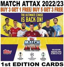 Used, MATCH ATTAX 2022/23 22/23 CHAMPIONS LEAGUE - 1st EDITION/ FIRST EDITION CARDS for sale  Shipping to Canada