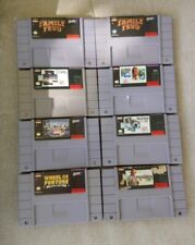 Usado, Lote de 8 cartuchos de juego SIN PROBAR Super Nintendo Family Feud Madden NBA Live segunda mano  Embacar hacia Argentina