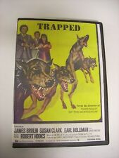 TRAPPED- JAMES BROLIN TRANCADO NO DEPARTAMENTO. DVD da LOJA COM CÃES DE GUARDA 1973 comprar usado  Enviando para Brazil