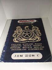 Marillion euro passport for sale  DEESIDE