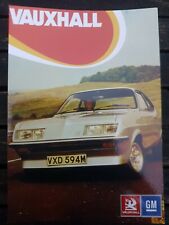 138 vauxhall firenza for sale  READING