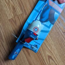 Shakespeare Captain America Marvel Avengers Kids Fishing Rod Reel Spincast Combo for sale  Shipping to South Africa