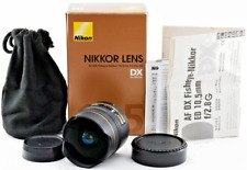 Usado, Lente Top Mint Nikon NIKKOR AF DX ED Fisheye 10.5mm f/2.8G com caixa de tampas do Japão comprar usado  Enviando para Brazil