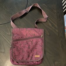 Bolsa de ombro tiracolo Eddie Bauer roxa bolsa carteiro viagem comprar usado  Enviando para Brazil
