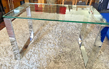 chrome & Glass Coffee / Side Table for sale  Shipping to South Africa