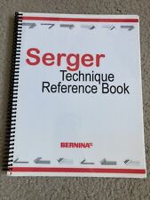 Livro de referência BERNINA Serger Technique - 146 páginas, encadernado em espiral comprar usado  Enviando para Brazil