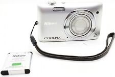 [Casi como nueva] Cámara digital compacta ancha Nikon Coolpix S3500 7X plateada de Japón segunda mano  Embacar hacia Argentina