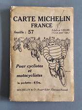 Carte michelin cyclistes d'occasion  Montier-en-Der