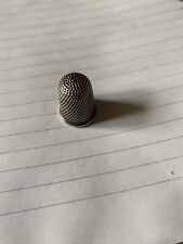 Silver material thimble for sale  ABERFELDY