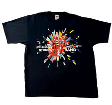 Camiseta negra de los Rolling Stones 2006 Bigger Bang European Tour adulto para hombre talla XL, usado segunda mano  Embacar hacia Argentina