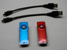 Reproductor de MP3 Coby MP550-1G 1 GB Micro Clip Usado - Cantidad. (2) rojo/azul segunda mano  Embacar hacia Argentina