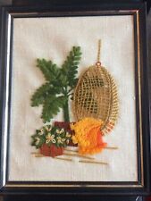 Vintage needlepoint embroidere for sale  Mead