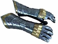 Medieval Knight Gauntlets ,Functional Armor Gloves Hand Protection For Halloween for sale  Shipping to South Africa