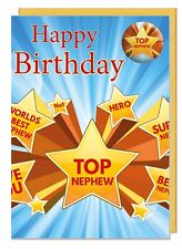 Nephew birthday card for sale  PETERBOROUGH