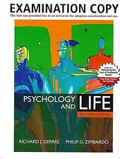 Psychology and Life Eighteenth Edition Examination Copy! by Gerrig & Zimbardo for sale  Shipping to South Africa