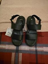 Zara leather sandals for sale  MEXBOROUGH