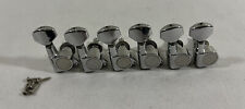 2011 Ibanez SA260 Inline-6 Tuning Pegs Tuners Chrome 45° Tabs w/ HW for sale  Shipping to South Africa