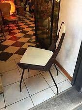 Chaise 50' Carlo Rats Parisi Campo Et Rayures Design Chair, usado segunda mano  Embacar hacia Argentina