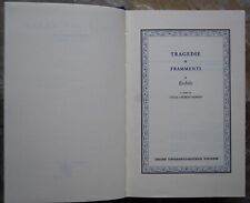 Eschilo tragedie frammenti. usato  Italia