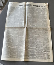 Times newspaper 1939 for sale  REDHILL