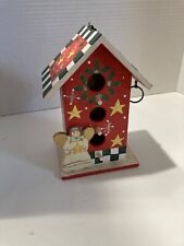 Christmas birdhouse red for sale  Lexington