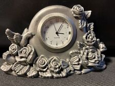 Clock quartz pewter for sale  Deerfield Beach