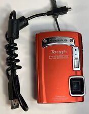 Olympus Tough TG-320 14MP Waterproof Shockproof Digital Camera Orange WORKS, used for sale  Shipping to South Africa