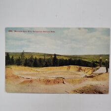 Ollas de pintura de mamut del Parque Nacional de Yellowstone de colección postal caldero de barro segunda mano  Embacar hacia Argentina