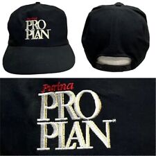 De Colección Purina Pro Plan Snapback Sombrero Perro Gato Empresa de Comida Logotipo Gorra Negra de Nailon segunda mano  Embacar hacia Argentina