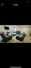 leather recliner couch set for sale  Prosper