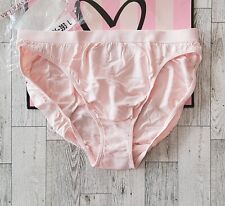 Calcinha de biquíni rara vintage sem costura Victoria's Secret bebê rosa tactel nova com etiquetas, usado comprar usado  Enviando para Brazil