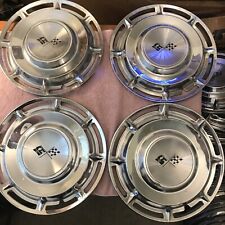 Used, 1960 Chevrolet Impala Convertible 2dr 4dr 14” Oem Hubcaps Used Rare Set 4 for sale  Shipping to Canada