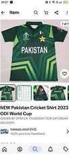 Pakistan cup shirt for sale  WALSALL